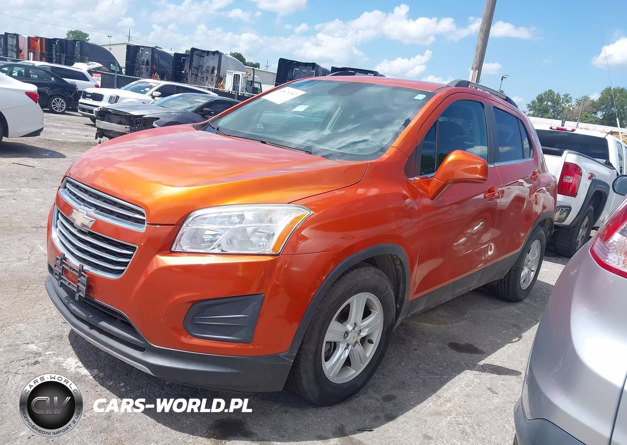 2015 Chevrolet Trax Lt VIN:KL7CJLSBXFB202171 - 2