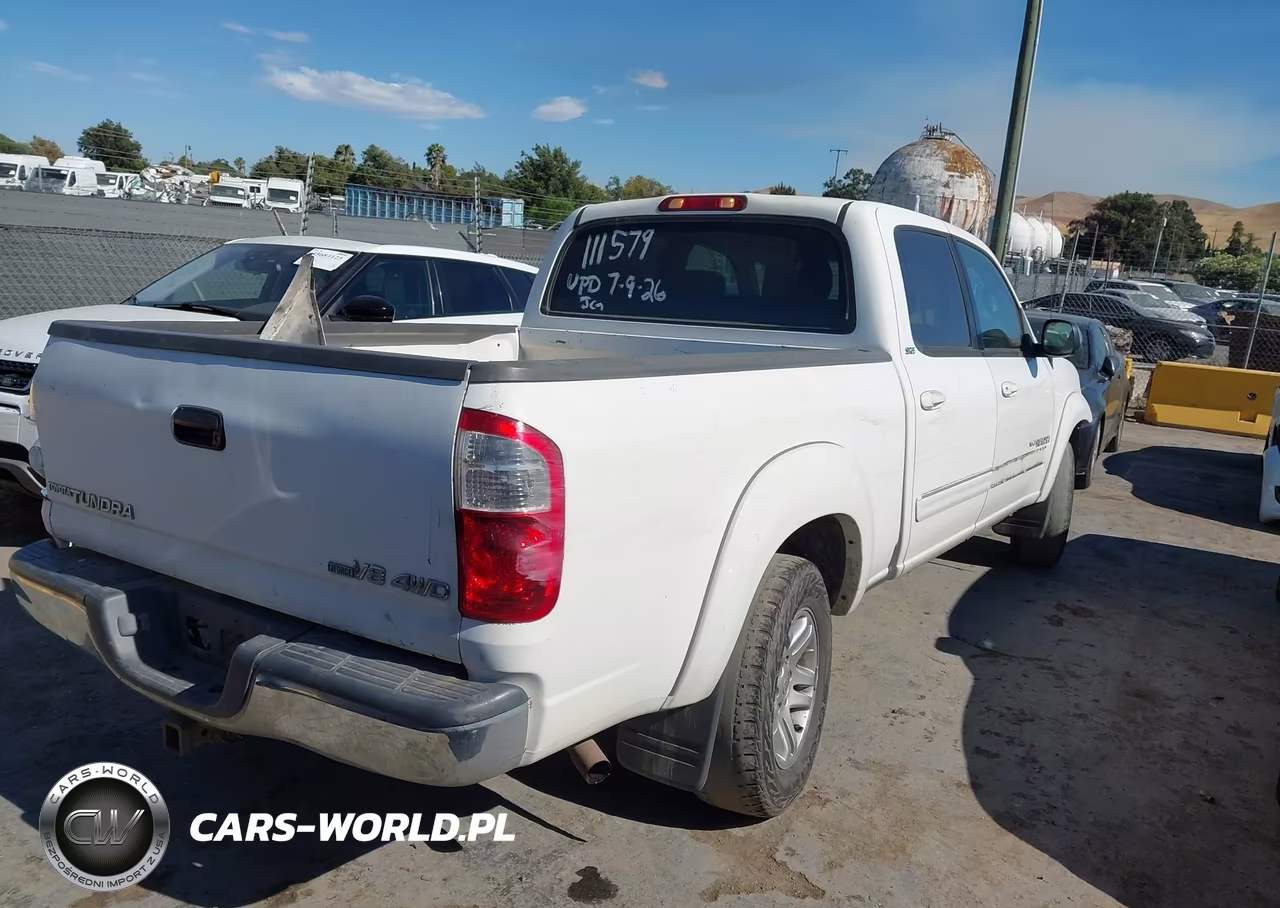 2005 Toyota Tundra Sr5 V8 VIN:5TBDT441X5S495386 - 4