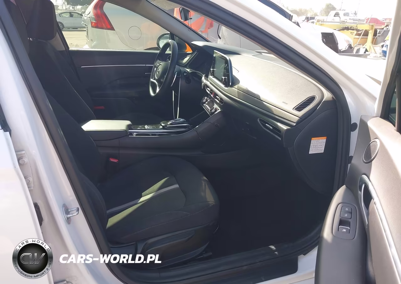 2021 Hyundai Sonata Blue VIN:KMHL24JJ3MA017263 - 5