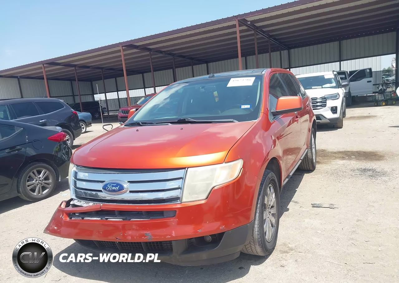 2007 Ford Edge Sel Plus VIN:2FMDK39C87BB25732 - 2
