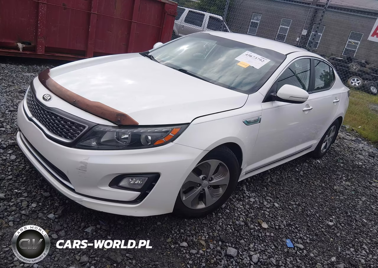 2015 Kia Optima Hybrid VIN:KNAGM4ADXF5089595 - 2