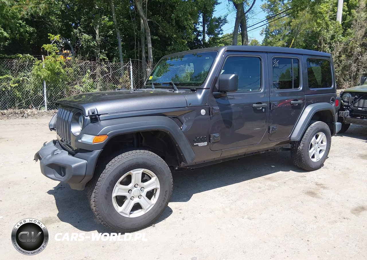 2021 Jeep Wrangler Unlimited Sport S 4X4 VIN:1C4HJXDN2MW812613 - 2