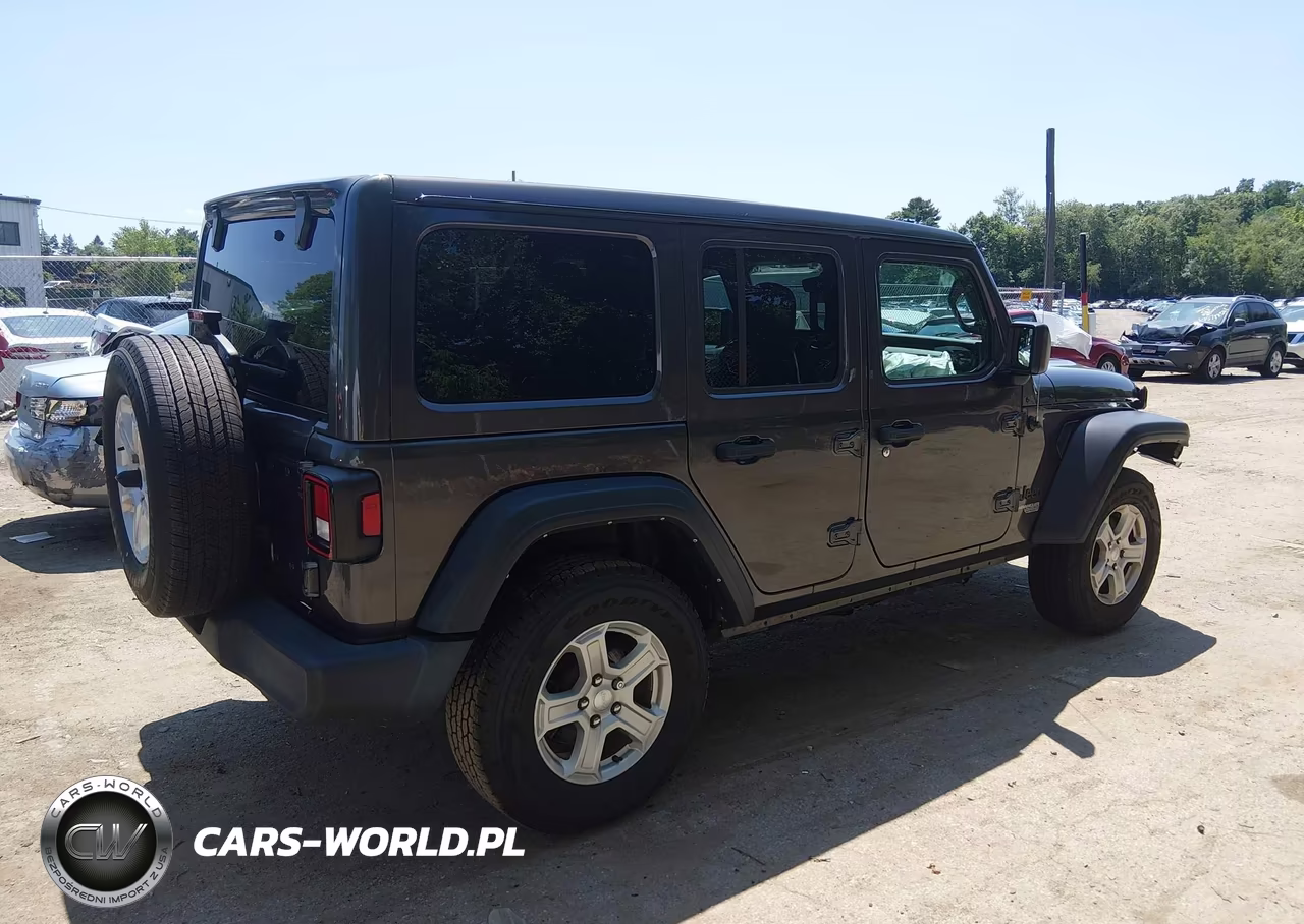 2021 Jeep Wrangler Unlimited Sport S 4X4 VIN:1C4HJXDN2MW812613 - 4
