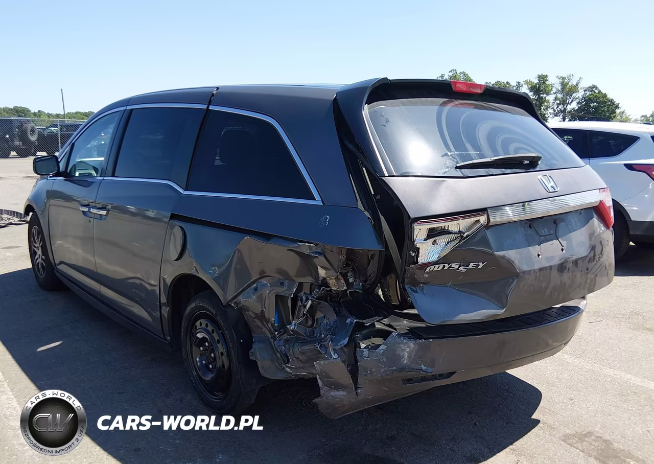 2012 Honda Odyssey Ex-L VIN:5FNRL5H69CB013016 - 3
