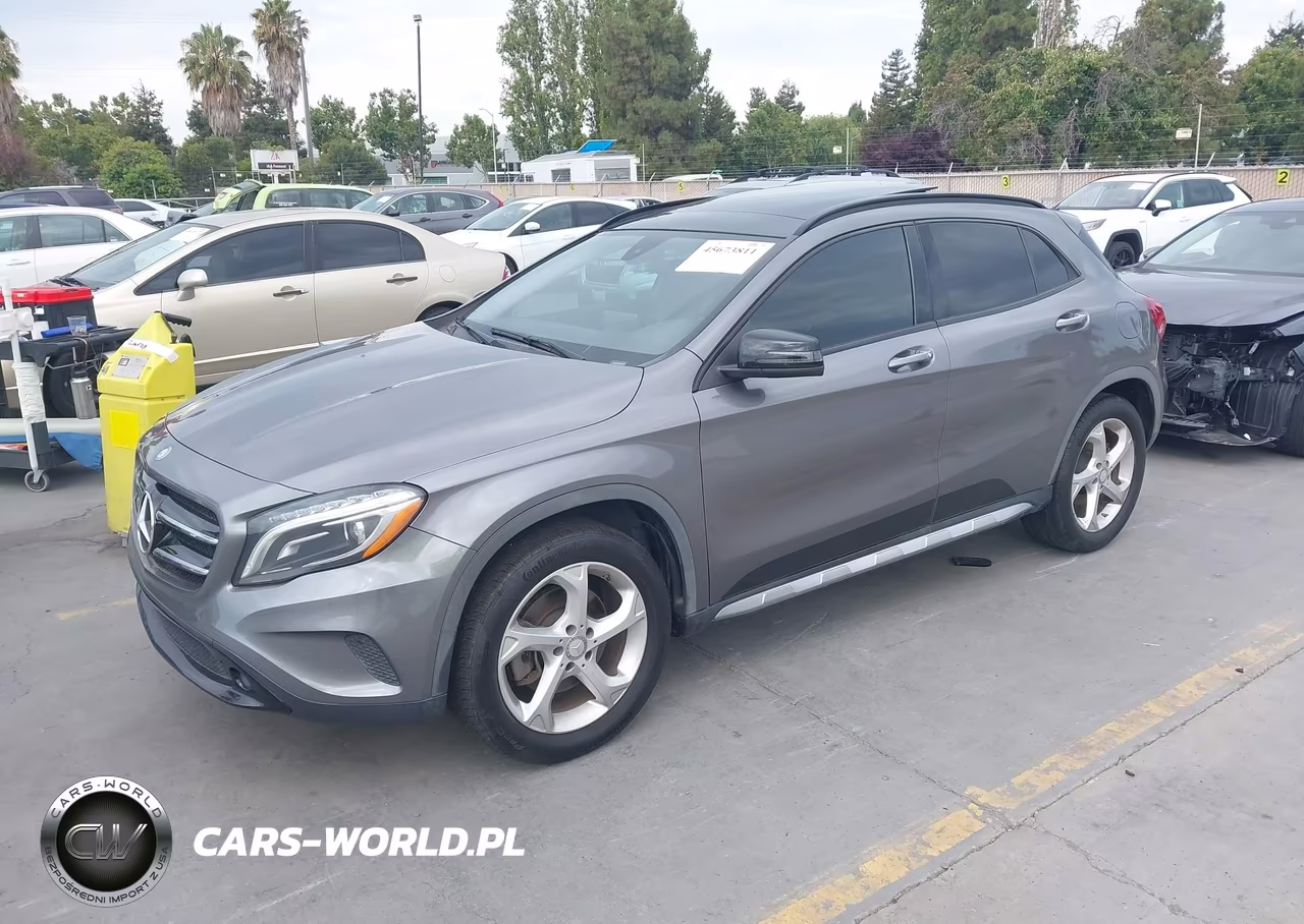 2017 Mercedes-Benz Gla 250 VIN:WDCTG4EB7HJ285984 - 2