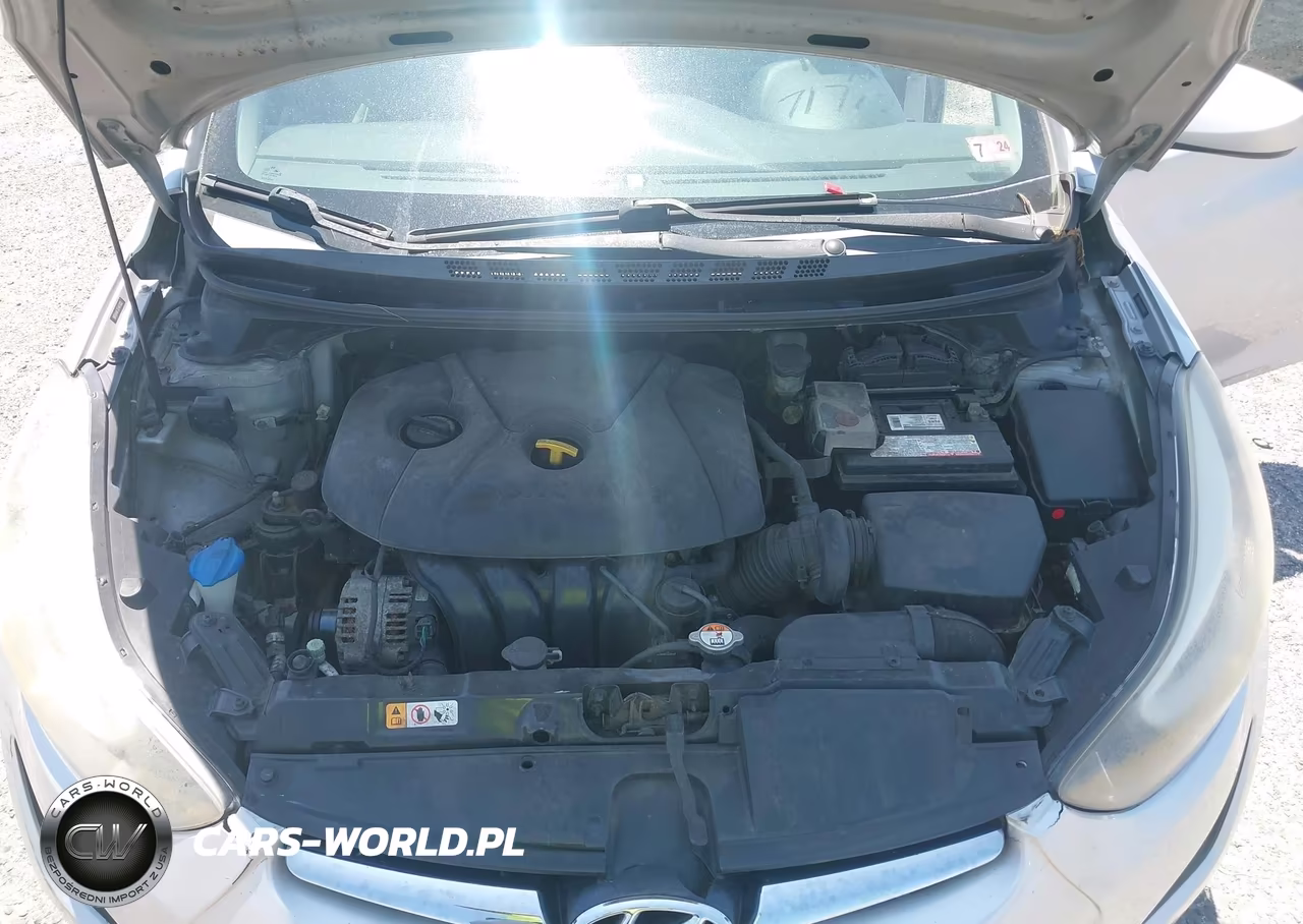 2014 Hyundai Elantra Se VIN:5NPDH4AE7EH461802 - 10
