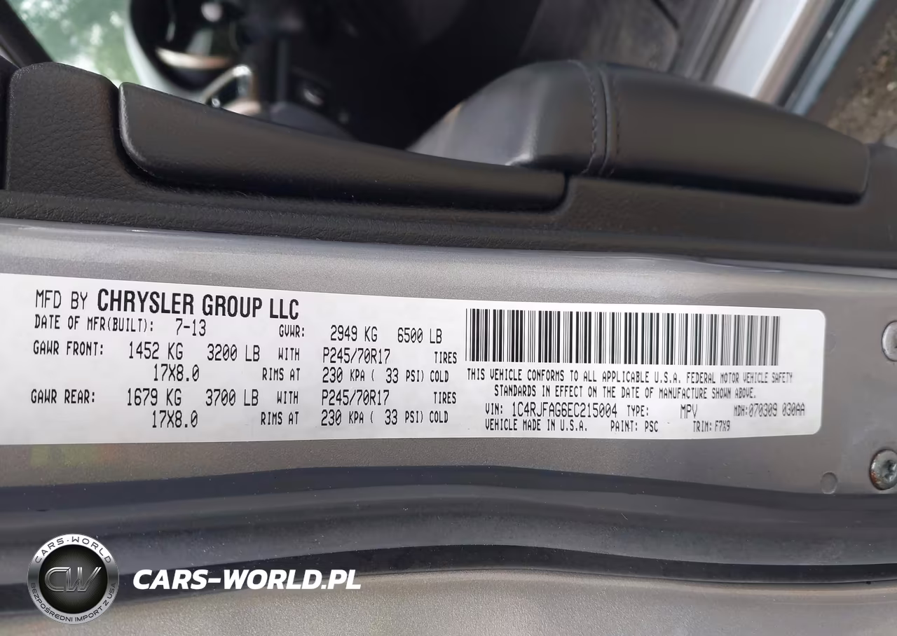 2014 Jeep Grand Cherokee Laredo VIN:1C4RJFAG6EC215004 - 9
