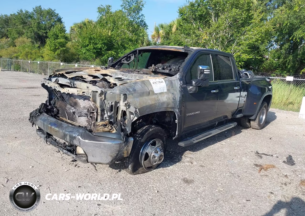2021 Chevrolet Silverado 3500Hd 4Wd Long Bed Ltz VIN:1GC4YUEY5MF309322 - 2
