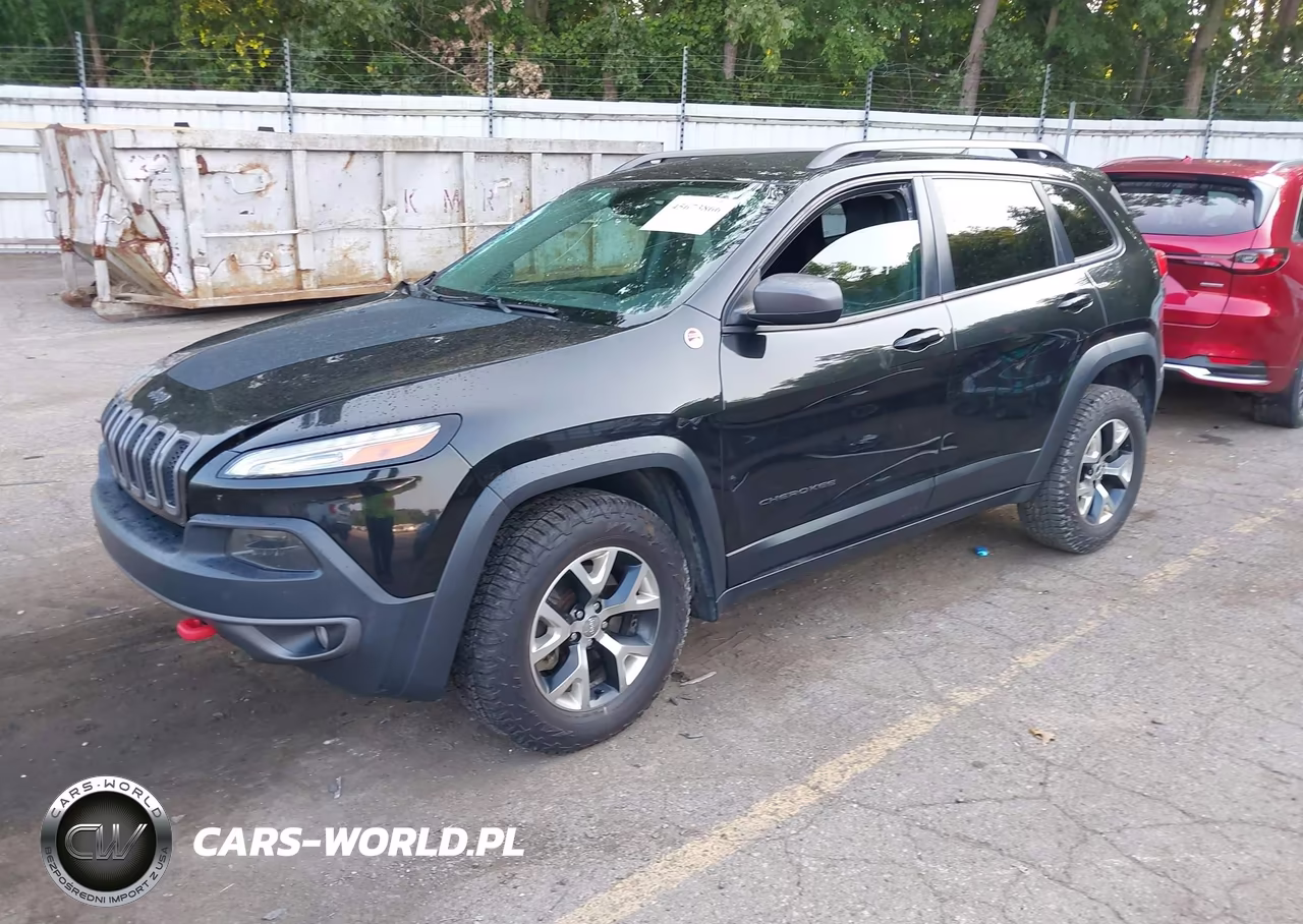 2015 Jeep Cherokee Trailhawk VIN:1C4PJMBS8FW520468 - 2