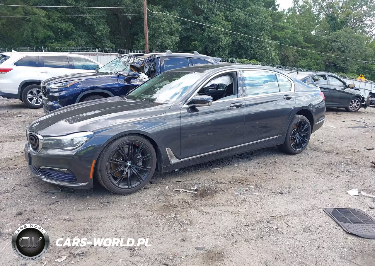 2017 BMW 740I VIN:WBA7E2C50HG739971 - 2