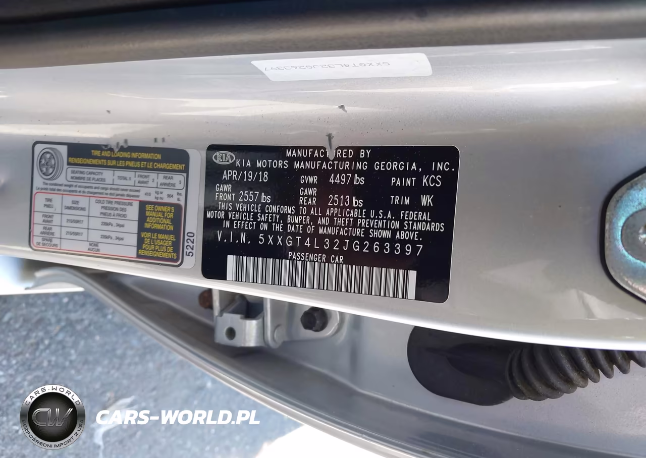 2018 Kia Optima Lx VIN:5XXGT4L32JG263397 - 9