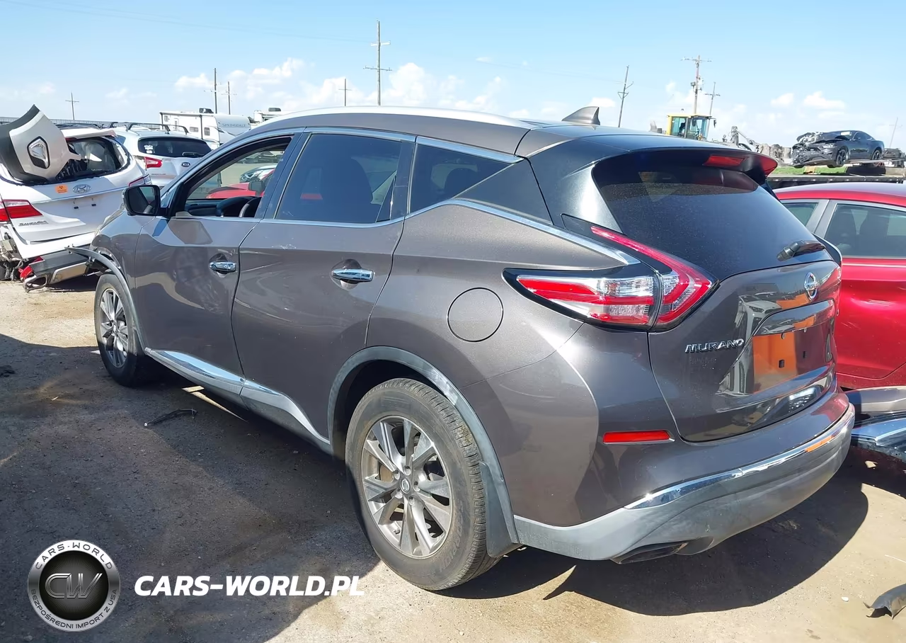 2017 Nissan Murano Sl VIN:5N1AZ2MG7HN147357 - 3