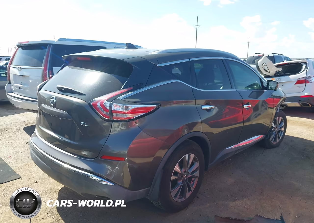 2017 Nissan Murano Sl VIN:5N1AZ2MG7HN147357 - 4