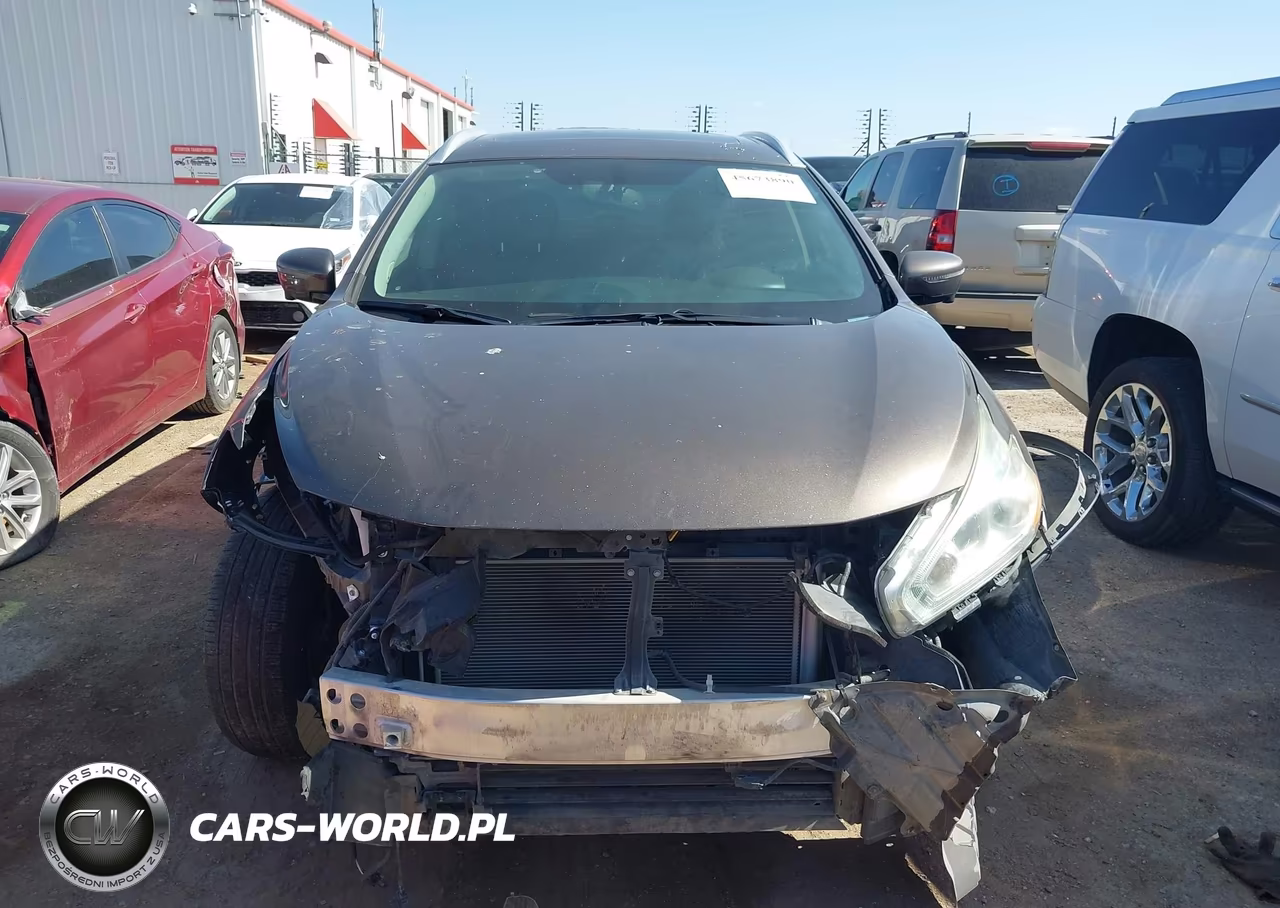 2017 Nissan Murano Sl VIN:5N1AZ2MG7HN147357 - 6