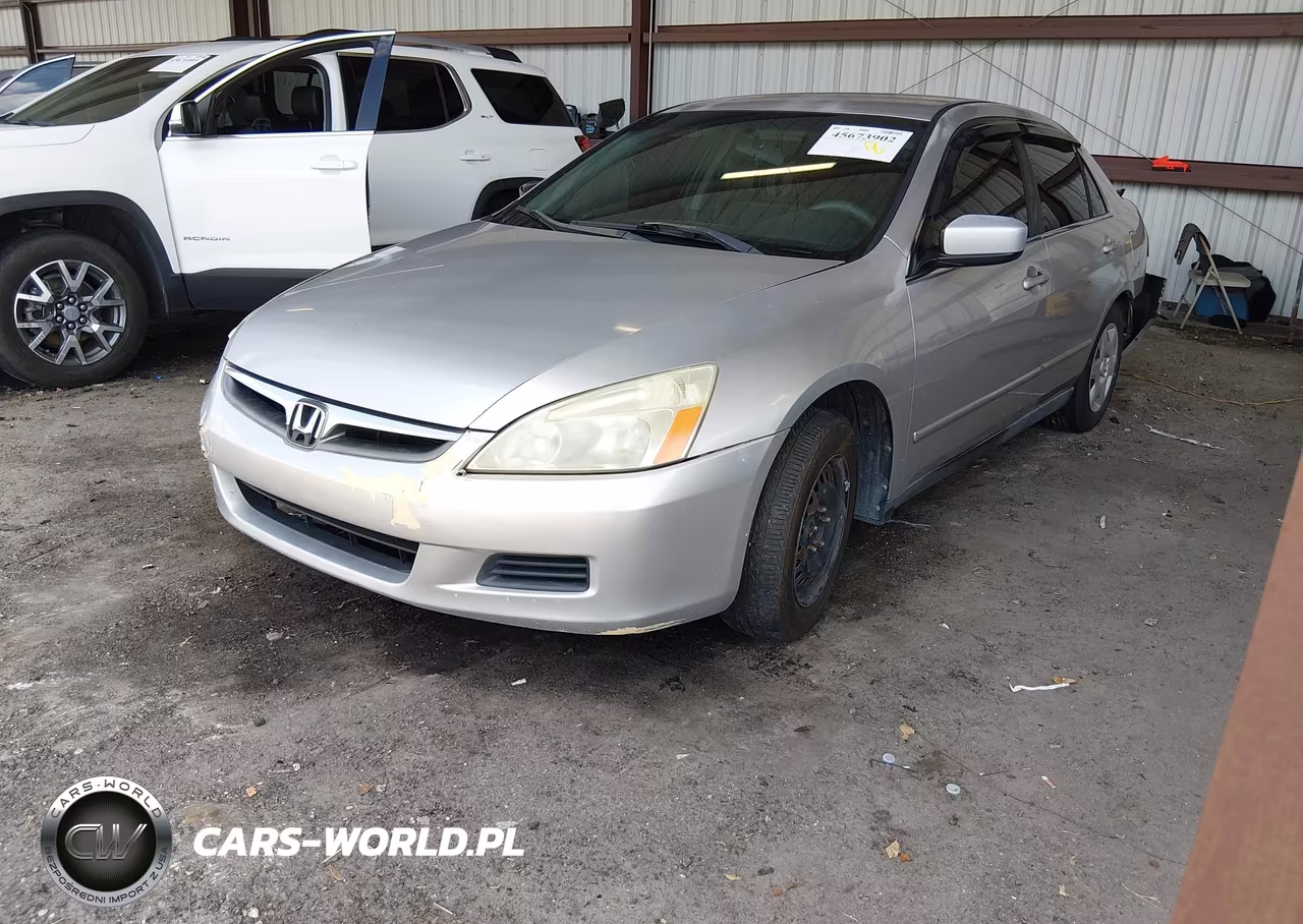 2007 Honda Accord 2.4 Lx VIN:3HGCM56477G708911 - 2