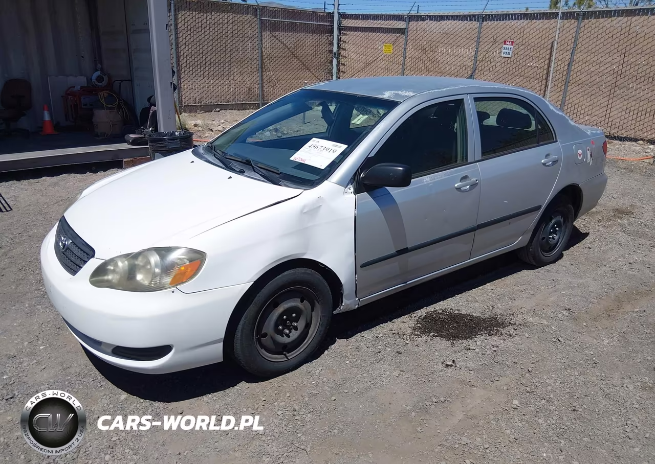 2007 Toyota Corolla Ce VIN:JTDBR32E770125922 - 2