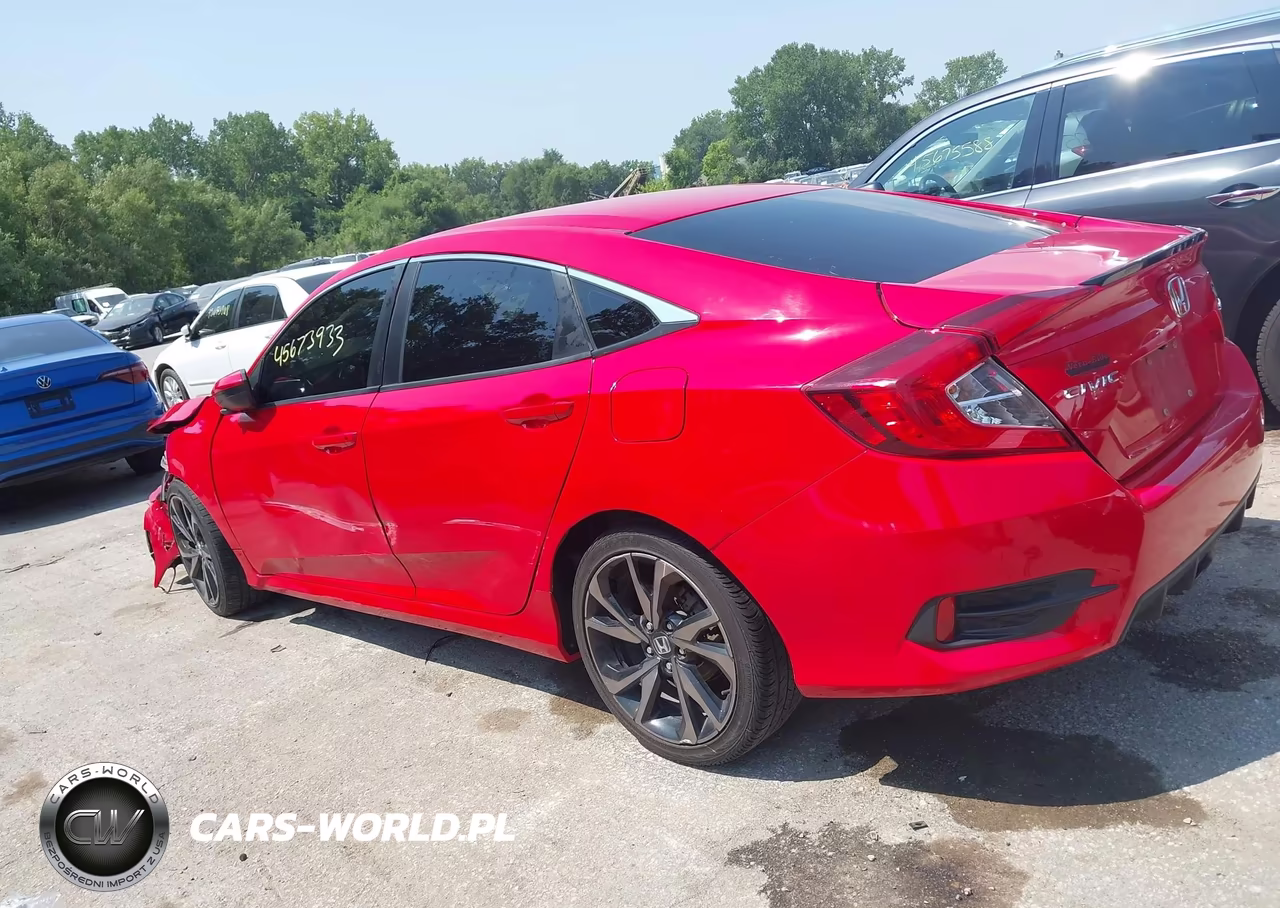 2019 Honda Civic Sport VIN:2HGFC2F85KH564639 - 15