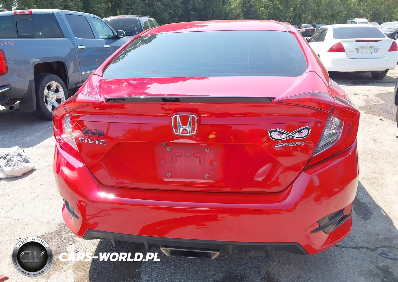 2019 Honda Civic Sport VIN:2HGFC2F85KH564639 - 17