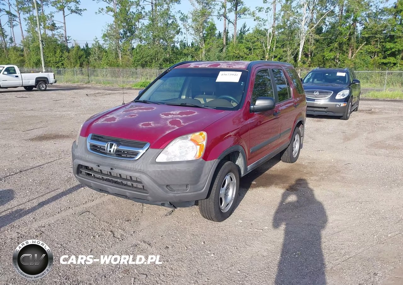 2002 Honda Cr-V Lx VIN:JHLRD78482C047843 - 2