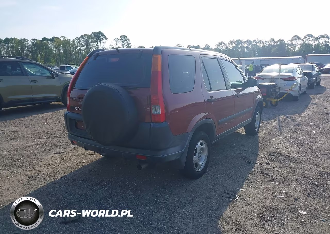 2002 Honda Cr-V Lx VIN:JHLRD78482C047843 - 4