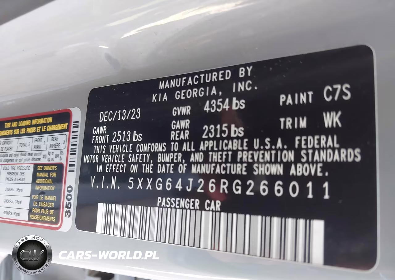 2024 Kia K5 Gt-Line VIN:5XXG64J26RG266011 - 9