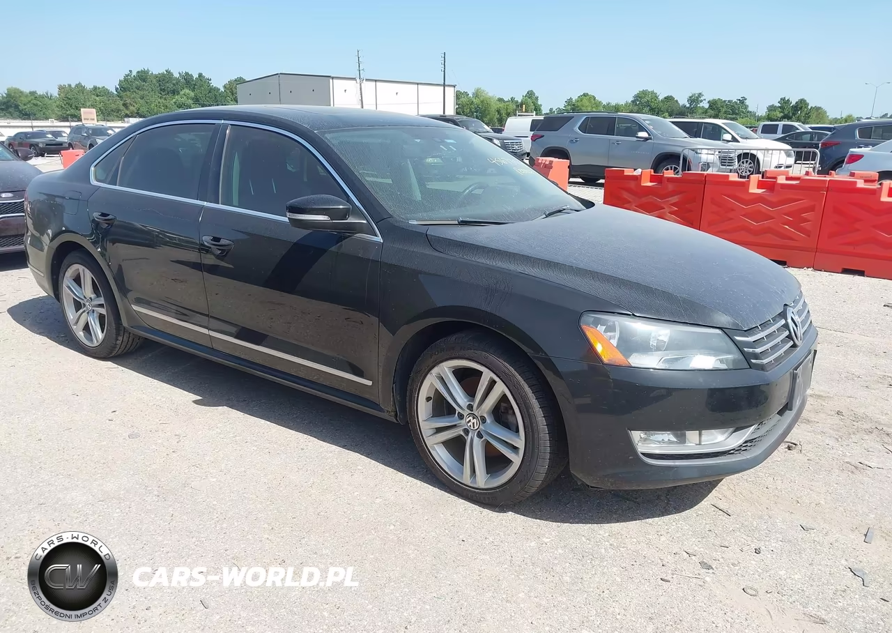 2014 Volkswagen Passat 1.8T Sel Premium VIN:1VWCT7A35EC043578 - 1