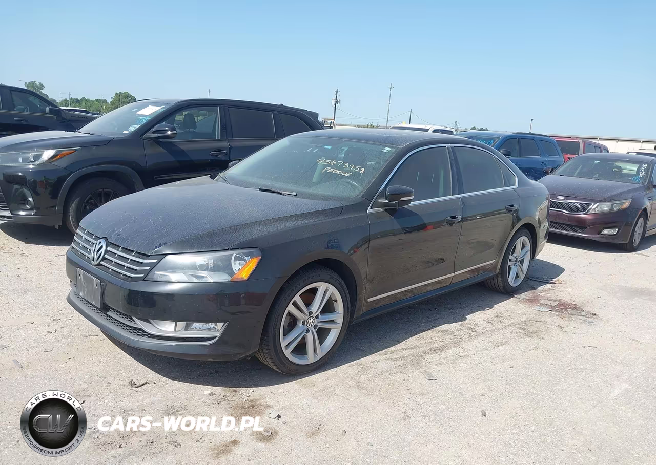 2014 Volkswagen Passat 1.8T Sel Premium VIN:1VWCT7A35EC043578 - 2
