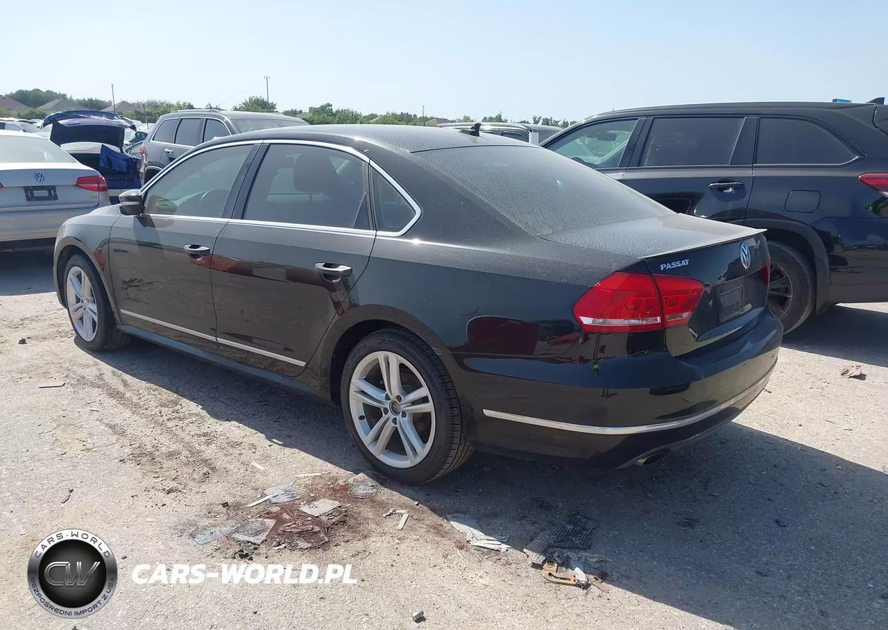 2014 Volkswagen Passat 1.8T Sel Premium VIN:1VWCT7A35EC043578 - 3