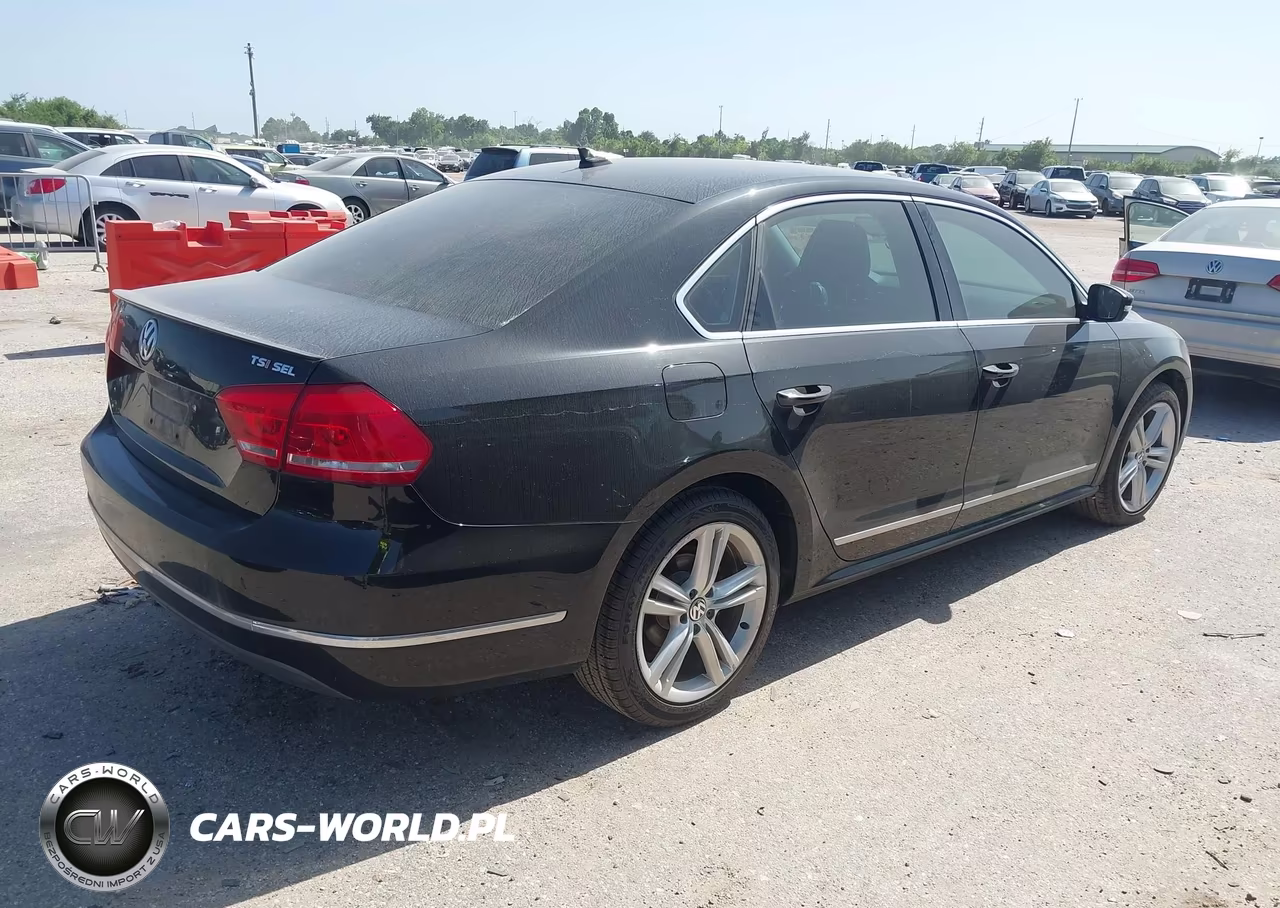 2014 Volkswagen Passat 1.8T Sel Premium VIN:1VWCT7A35EC043578 - 4