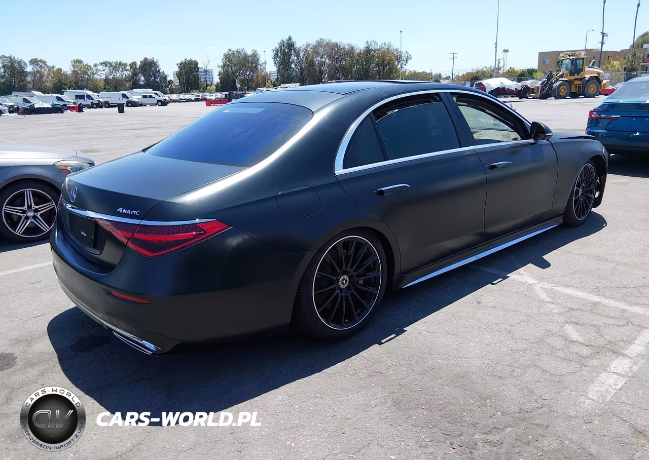2022 Mercedes-Benz S 580 4Matic VIN:W1K6G7GB0NA133581 - 4