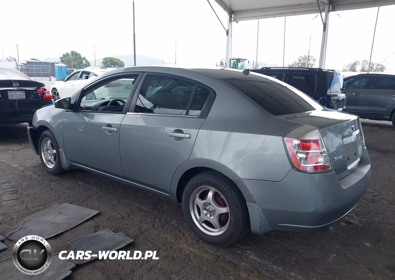 2007 Nissan Sentra 2.0 VIN:3N1AB61E87L619912 - 3