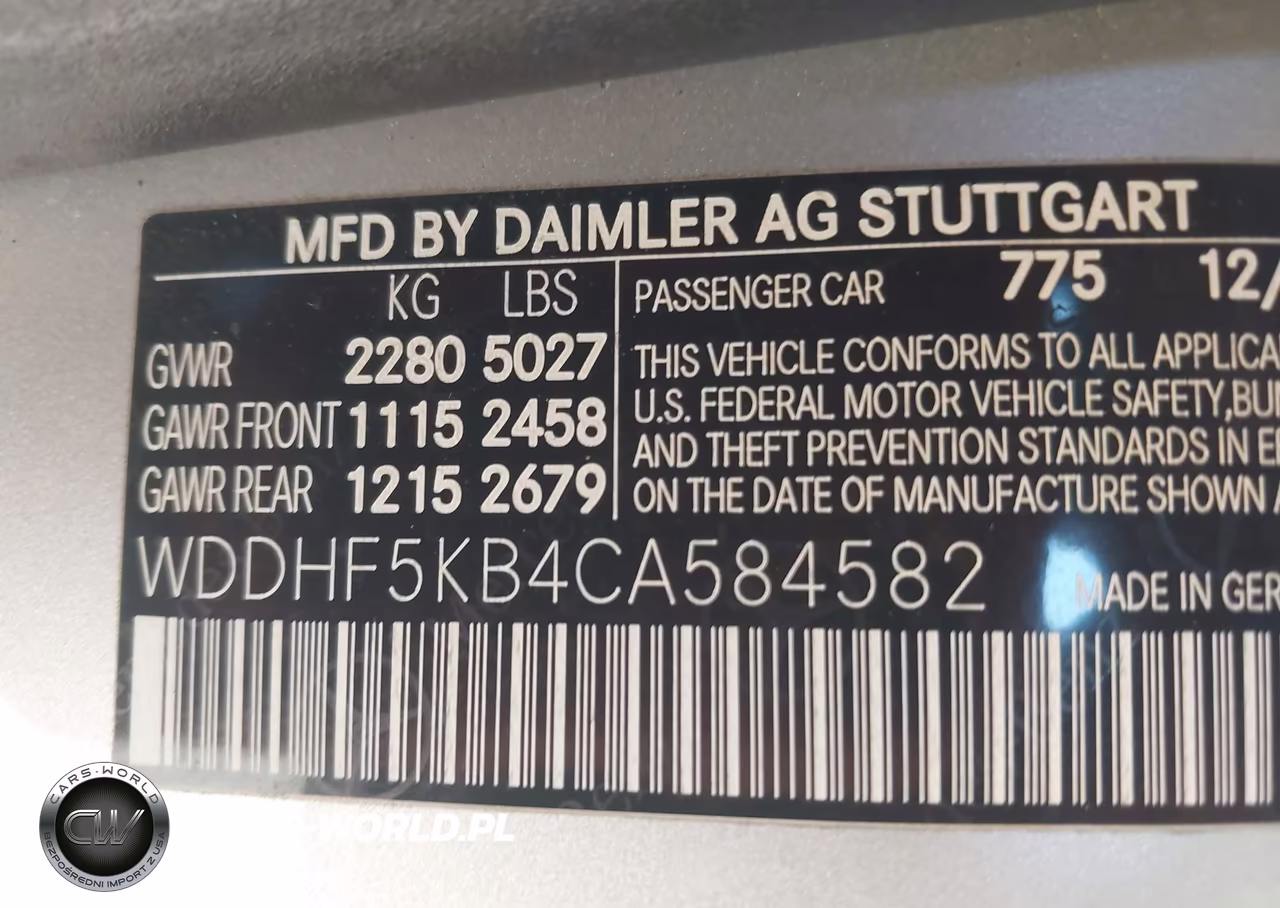 2012 Mercedes-Benz E 350 VIN:WDDHF5KB4CA584582 - 9