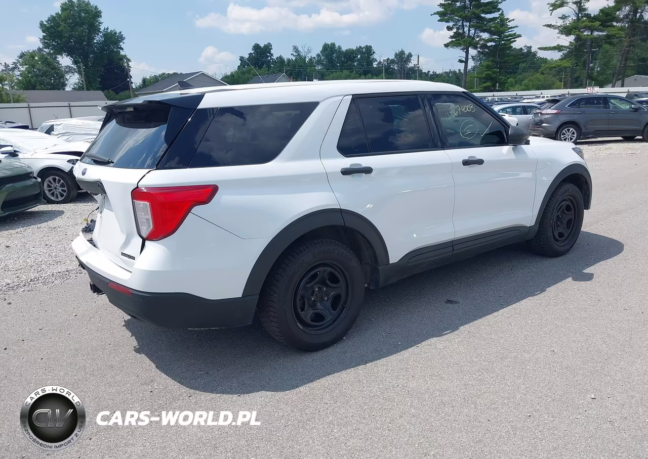 2022 Ford Police Interceptor Utility VIN:1FM5K8AB7NGA91941 - 4