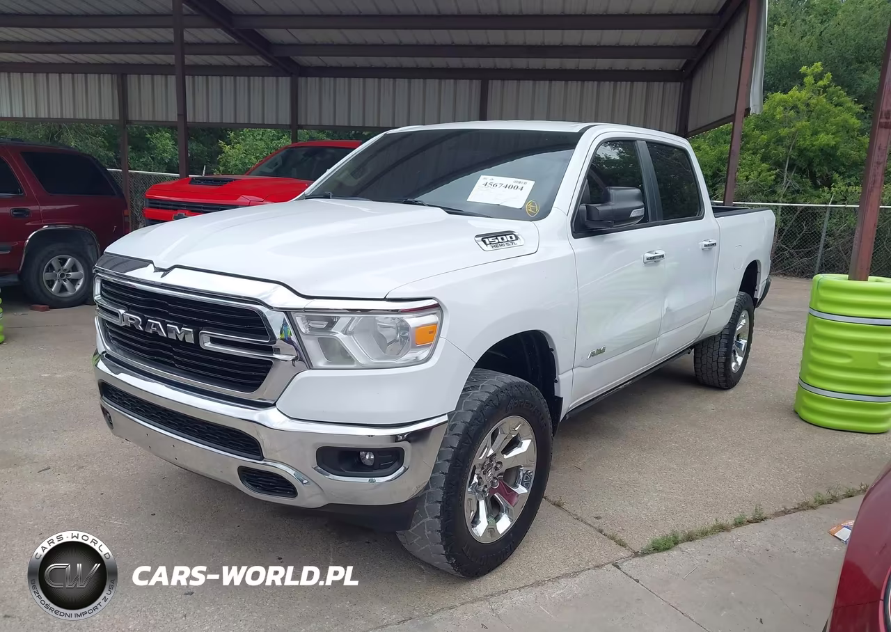 2019 Ram 1500 Big Horn-Lone Star 4X2 6'4 Box VIN:1C6RREMTXKN655830 - 2