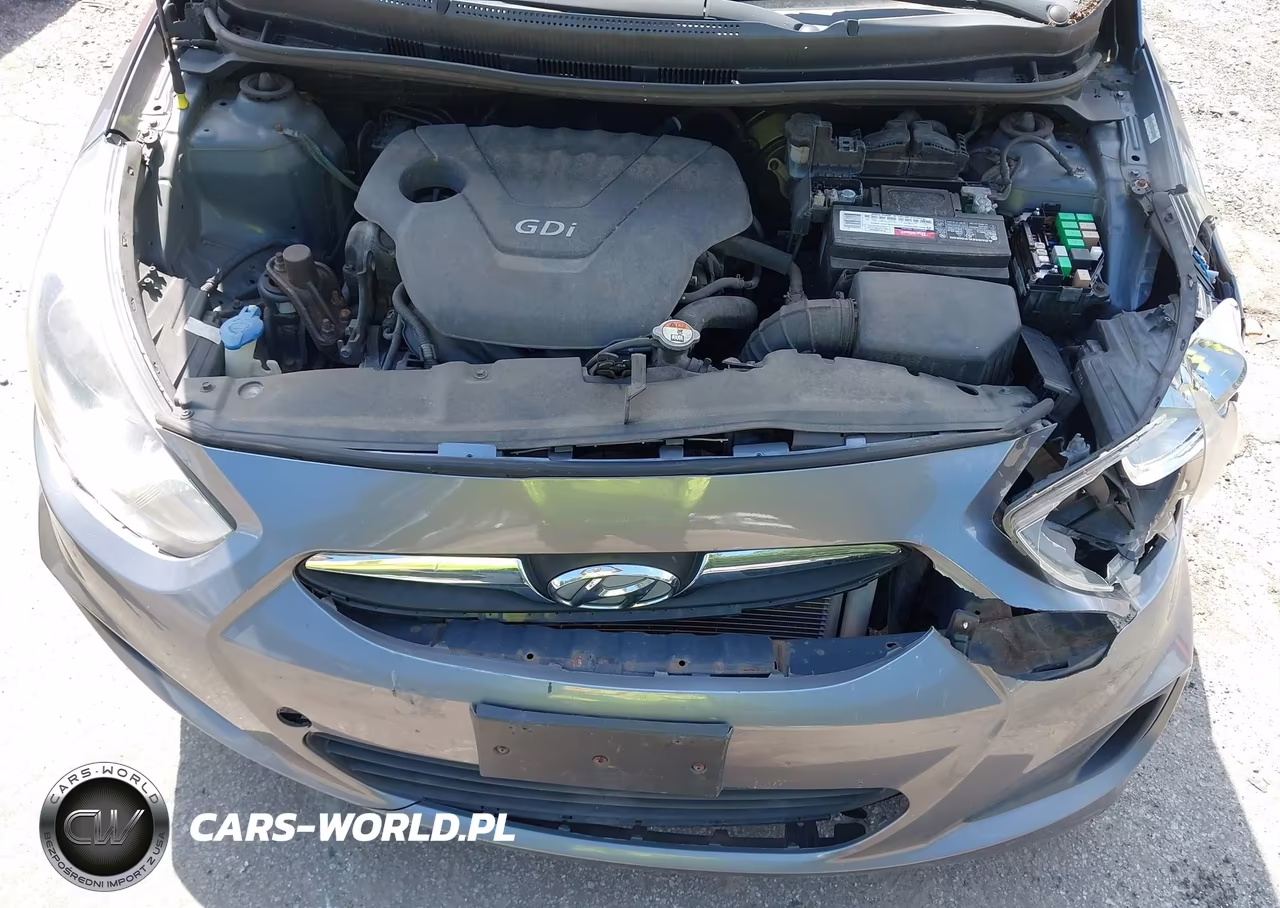 2013 Hyundai Accent Gls VIN:KMHCT4AE6DU477113 - 10