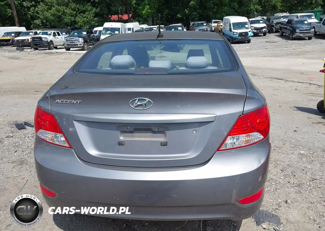 2013 Hyundai Accent Gls VIN:KMHCT4AE6DU477113 - 16