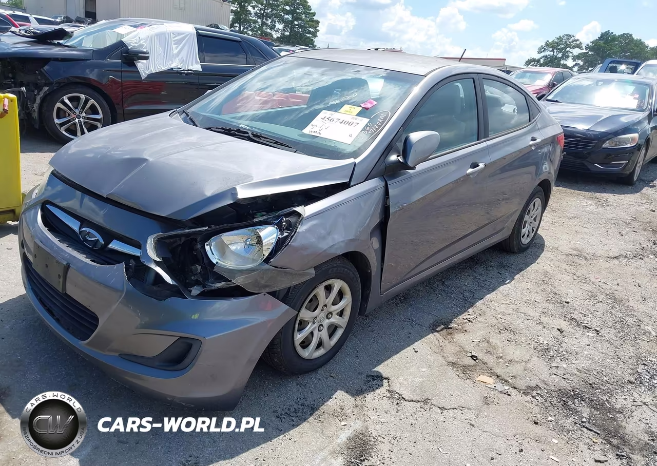 2013 Hyundai Accent Gls VIN:KMHCT4AE6DU477113 - 2