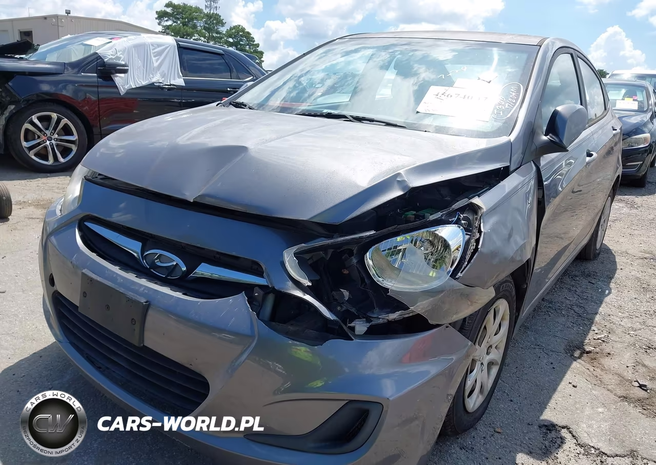 2013 Hyundai Accent Gls VIN:KMHCT4AE6DU477113 - 6