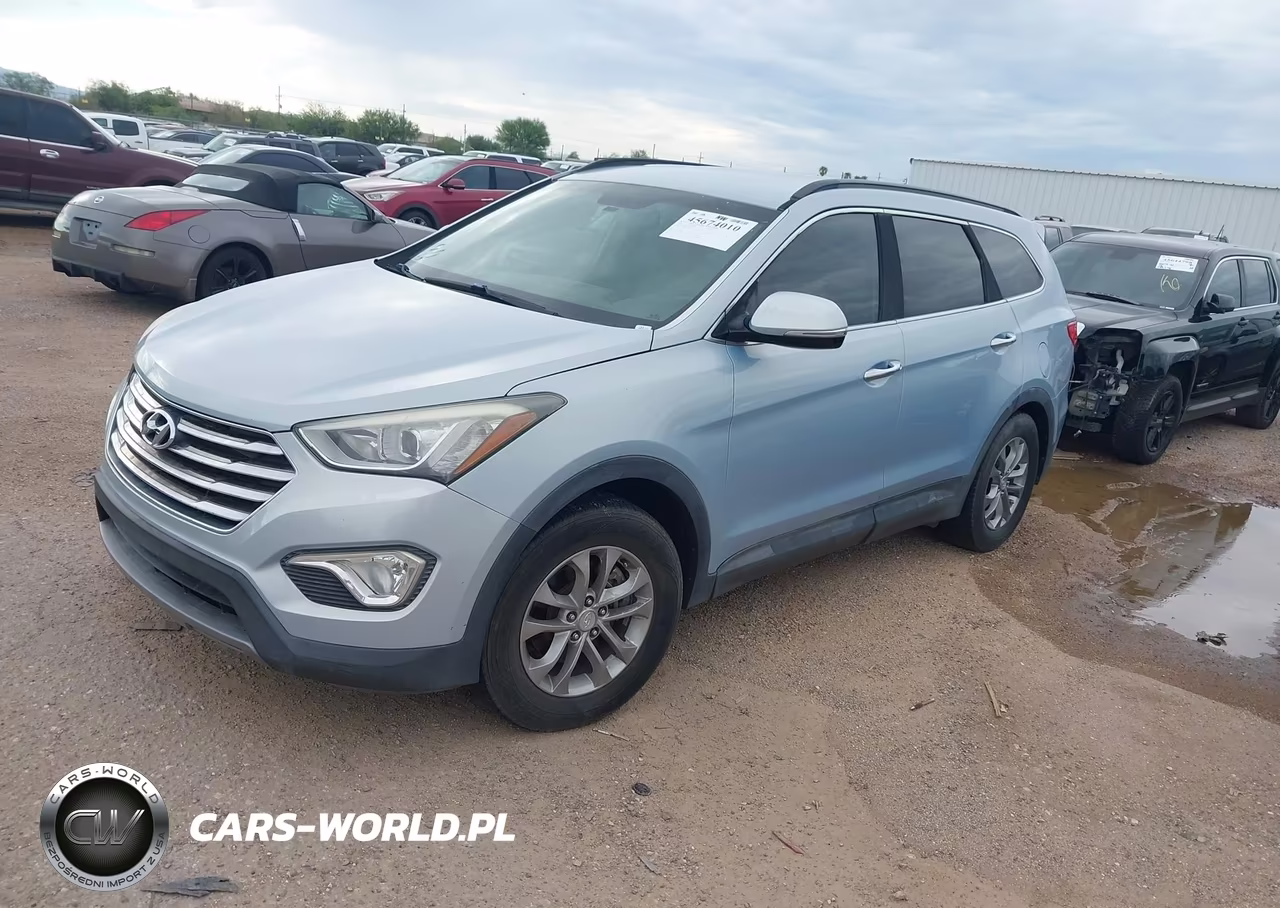 2013 Hyundai Santa Fe Gls VIN:KM8SN4HF0DU027834 - 2