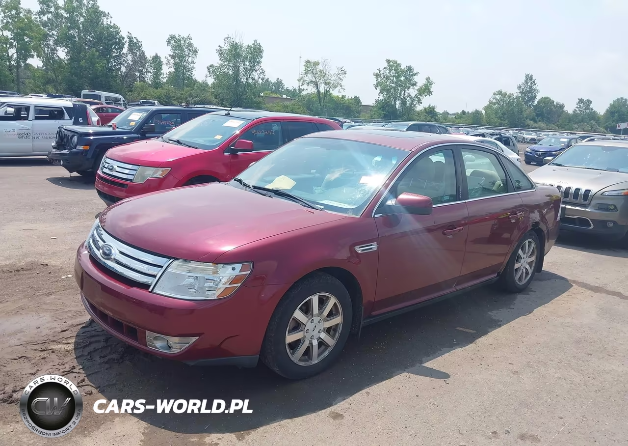 2008 Ford Taurus Sel VIN:1FAHP24W98G156233 - 2