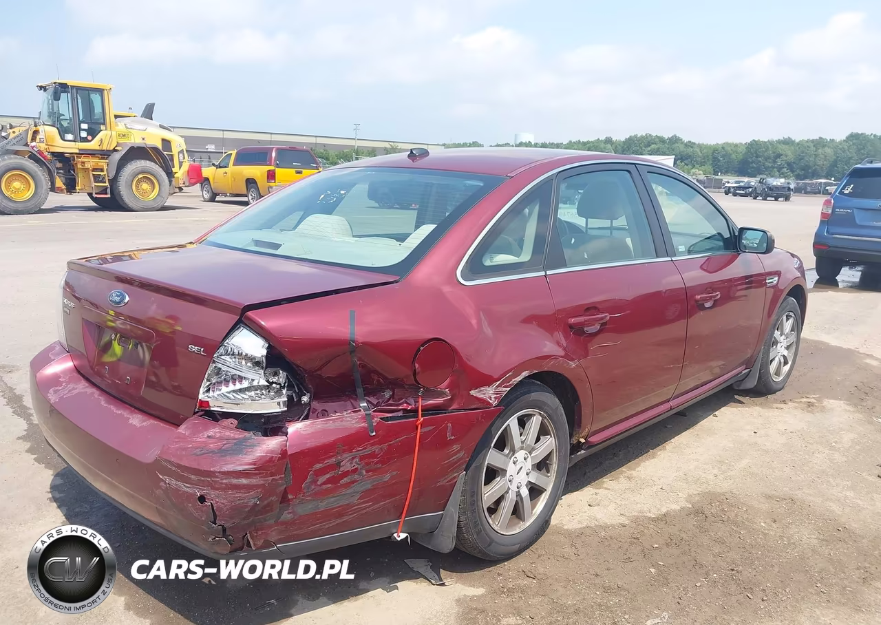2008 Ford Taurus Sel VIN:1FAHP24W98G156233 - 4