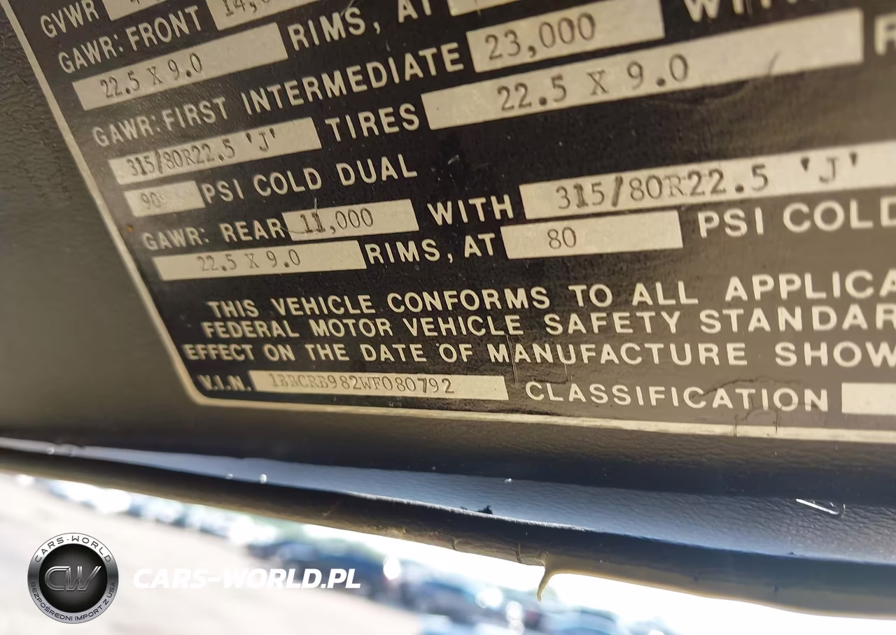 1998 Blue Bird Mpv VIN:1BBCRB982WF080792 - 9