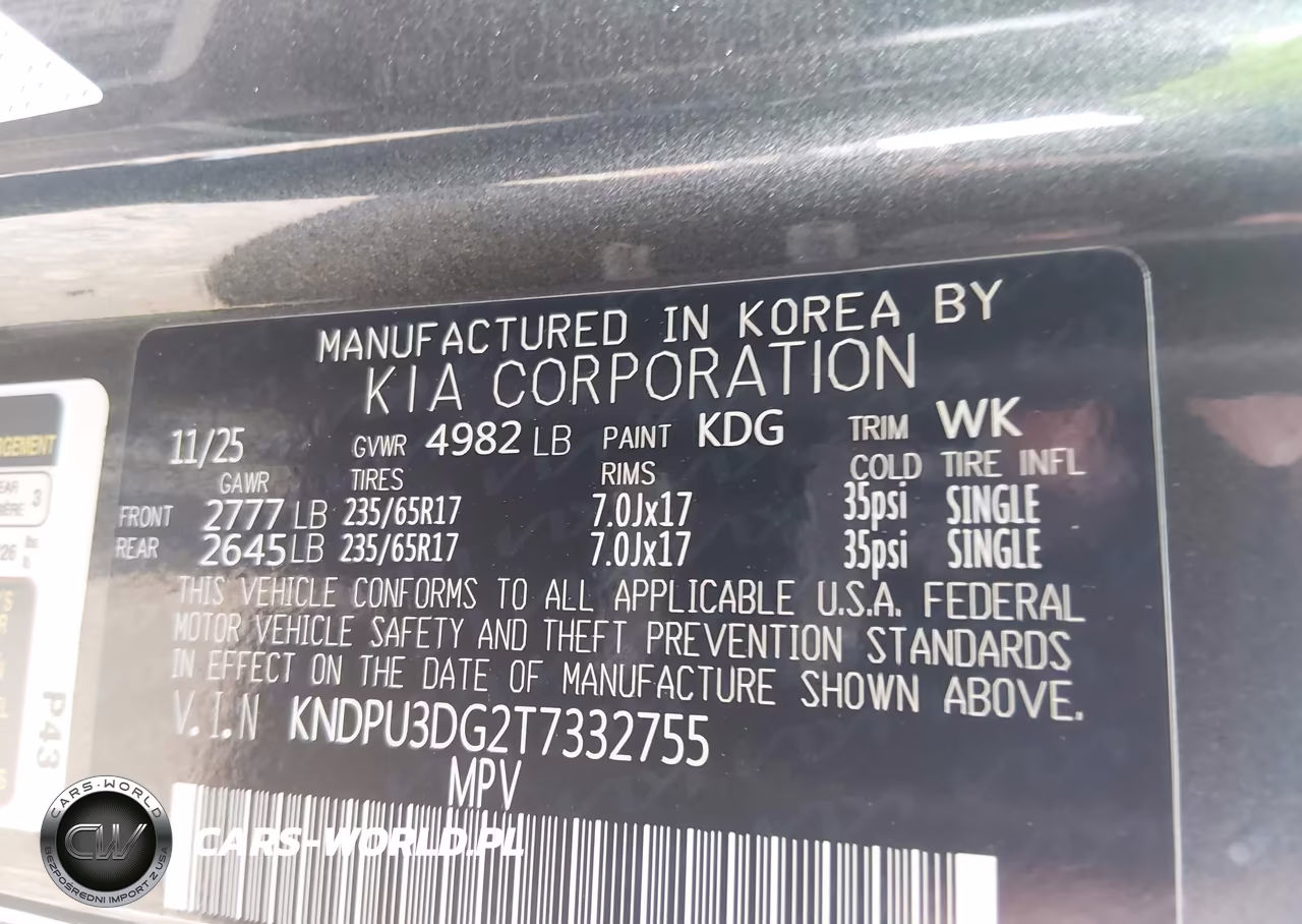 2026 Kia Sportage Hybrid Lx VIN:KNDPU3DG2T7332755 - 9