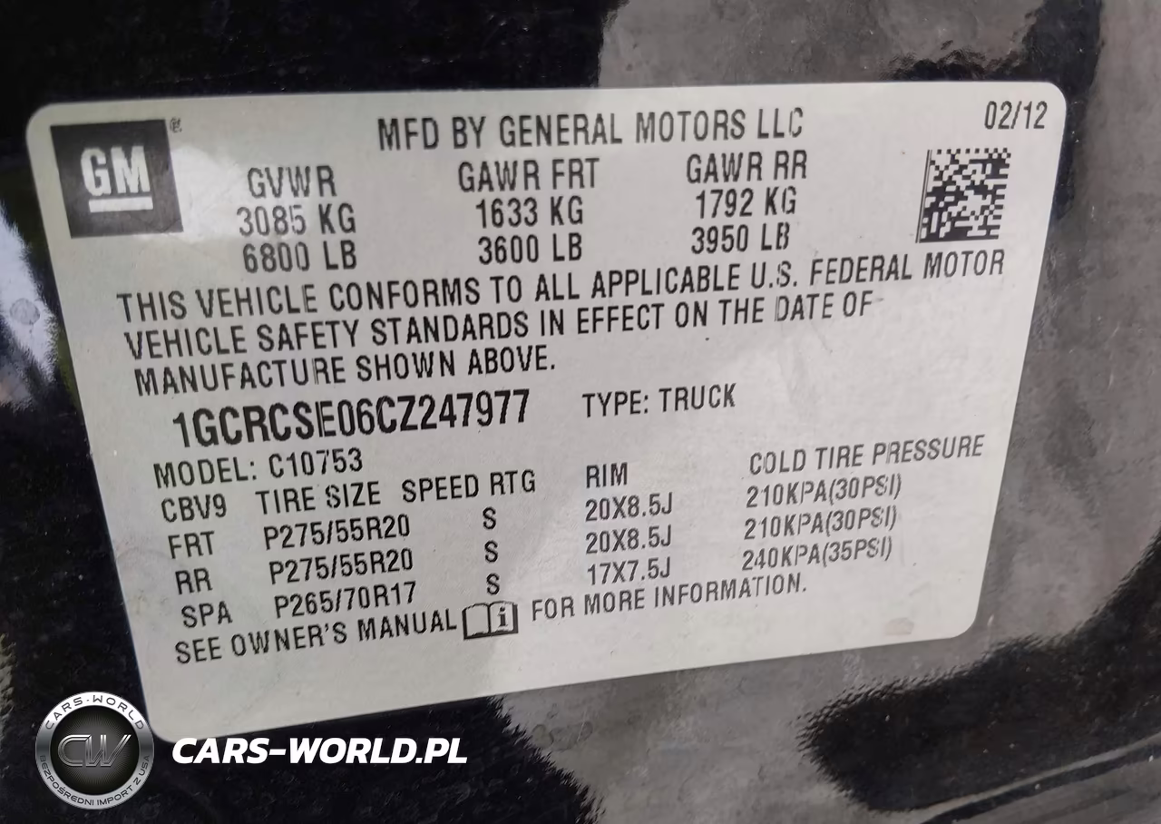 2012 Chevrolet Silverado 1500 Lt VIN:1GCRCSE06CZ247977 - 9
