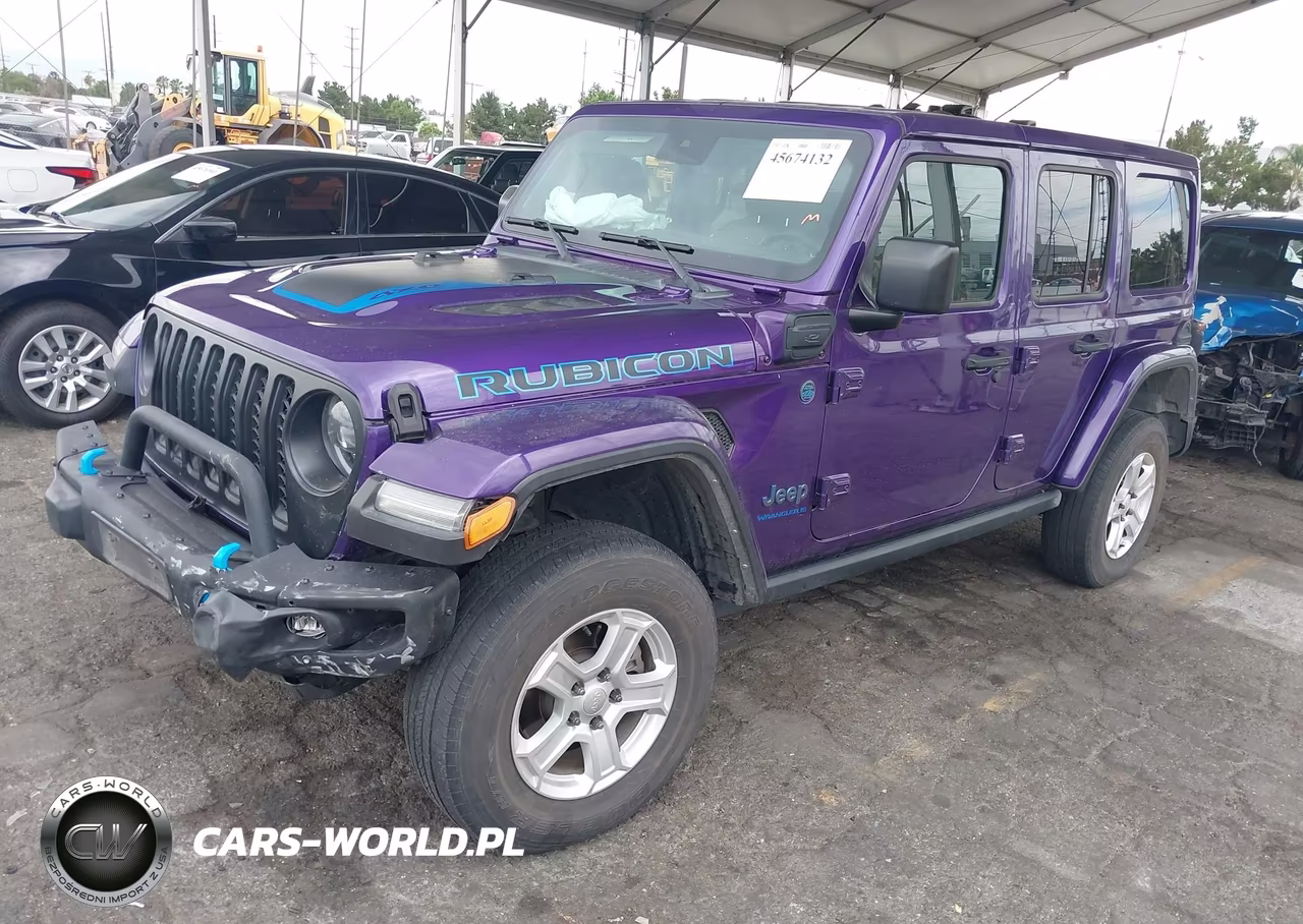 2023 Jeep Wrangler 4Xe Rubicon 4X4 VIN:1C4JJXR60PW569410 - 2