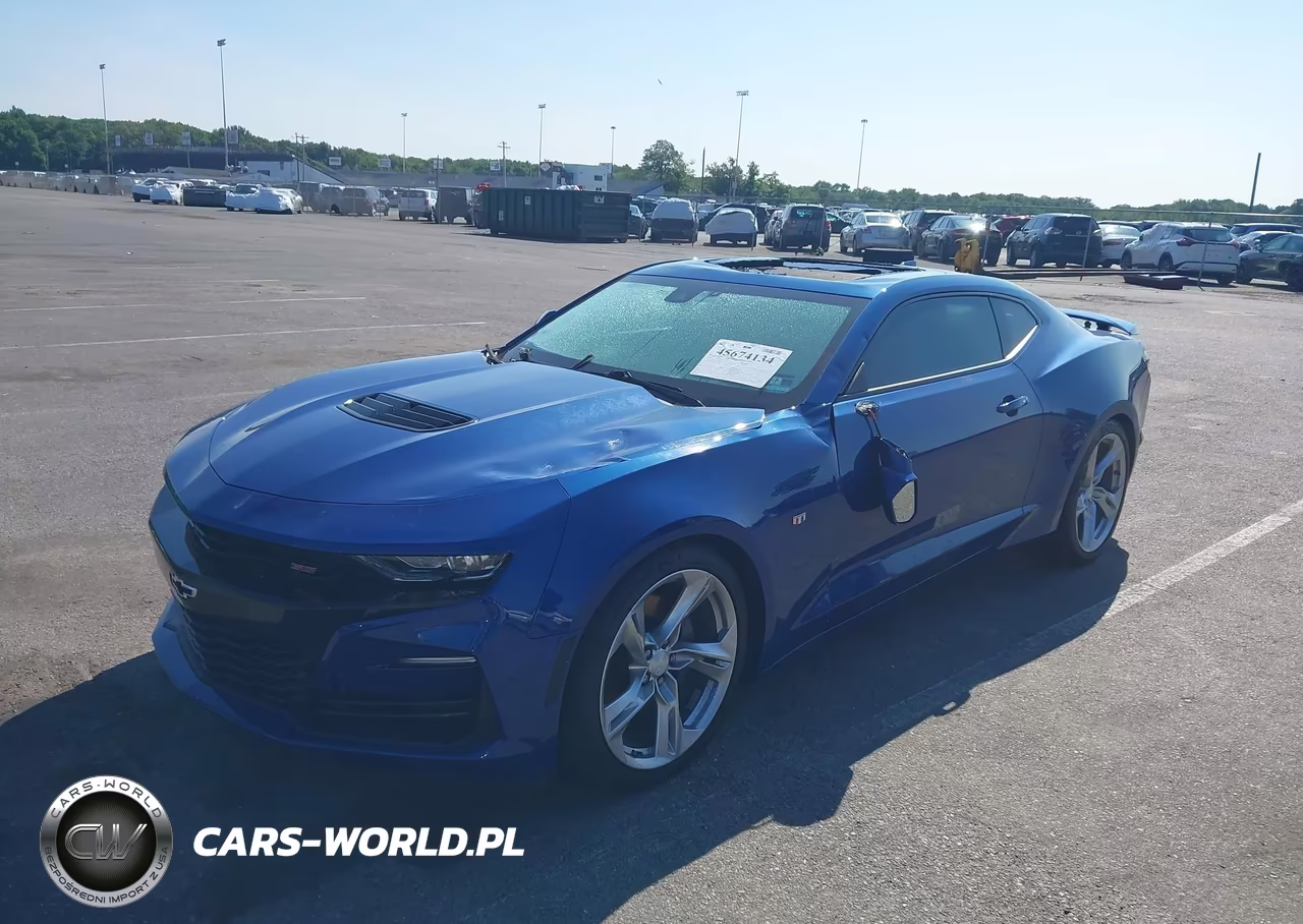 2019 Chevrolet Camaro 2Ss VIN:1G1FH1R75K0117092 - 2