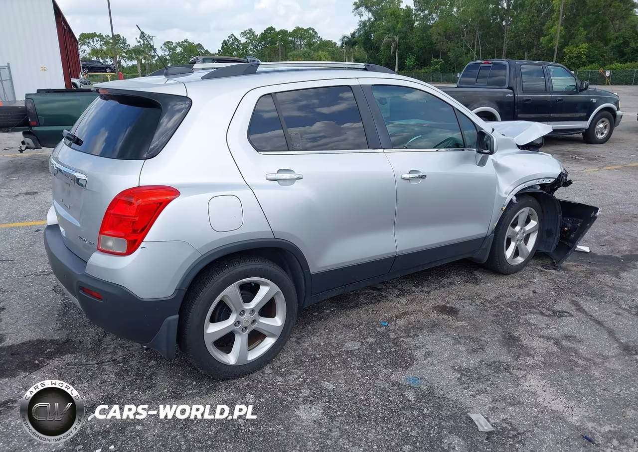 2015 Chevrolet Trax Ltz VIN:KL7CJNSB7FB093311 - 4