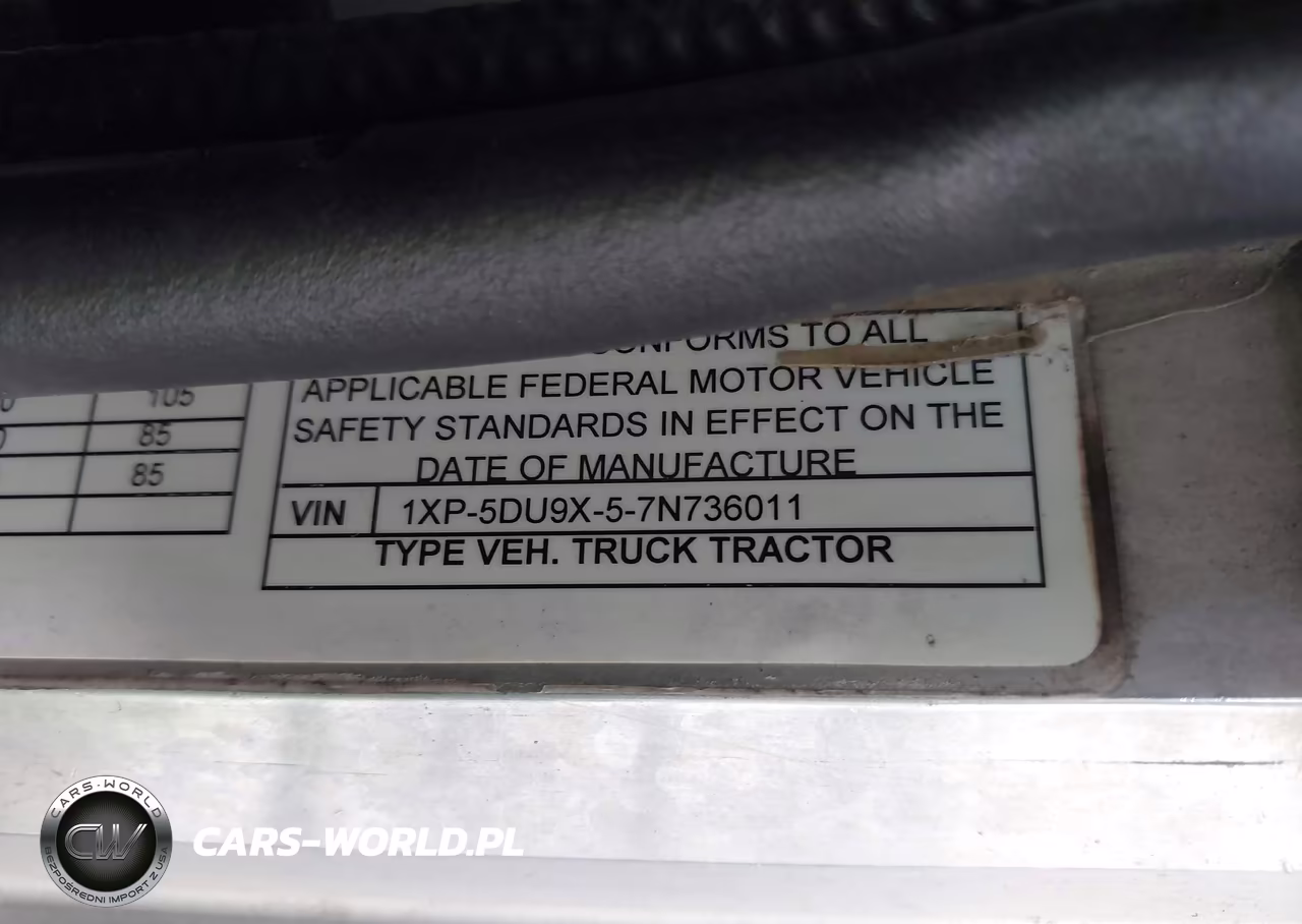 2007 Peterbilt 379 VIN:1XP5DU9X57N736011 - 8