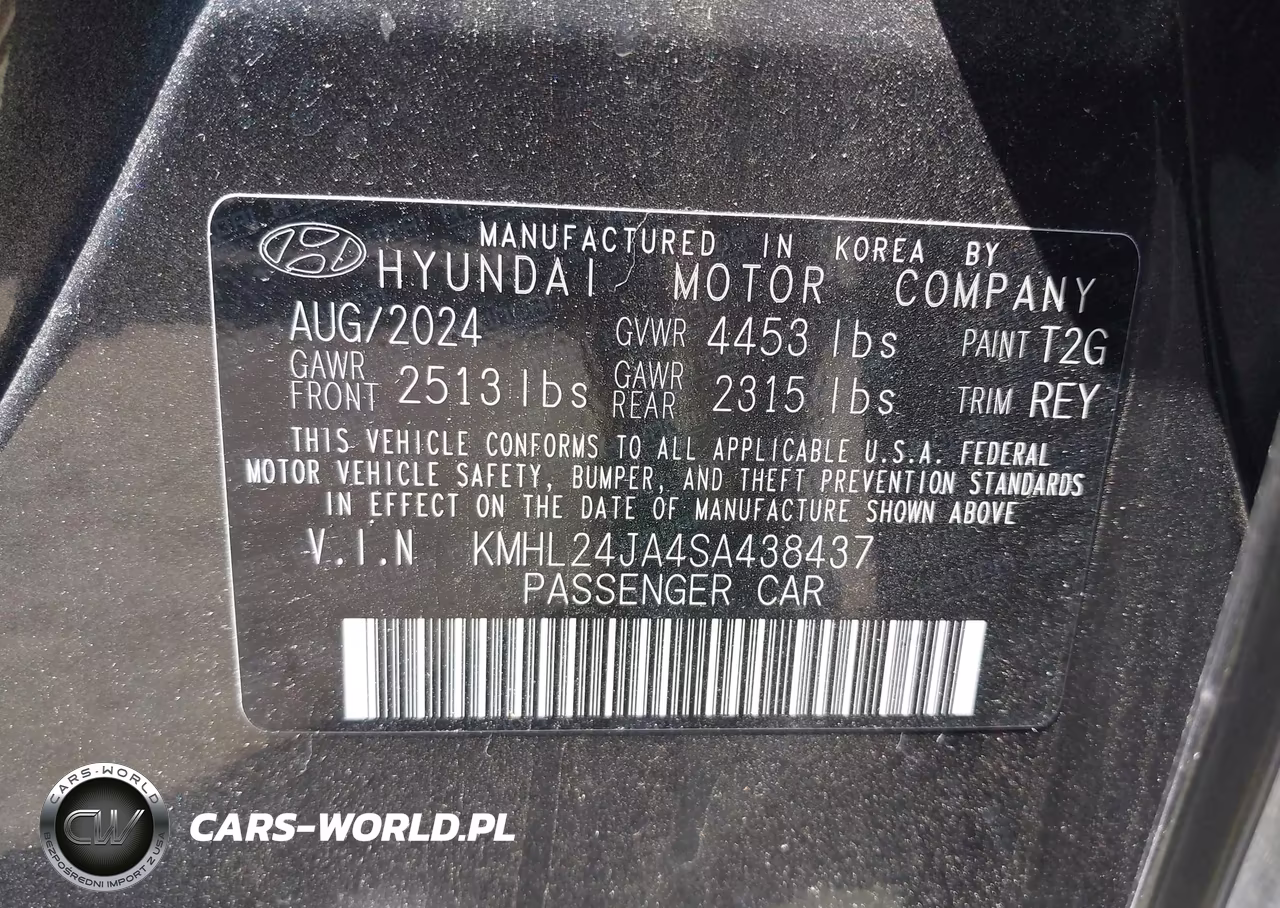 2025 Hyundai Sonata Se VIN:KMHL24JA4SA438437 - 9