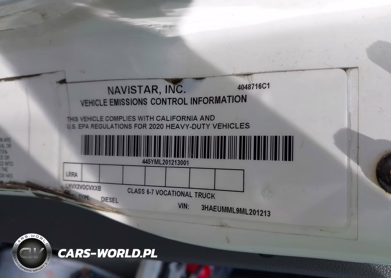 2021 International Mv VIN:3HAEUMML9ML201213 - 8